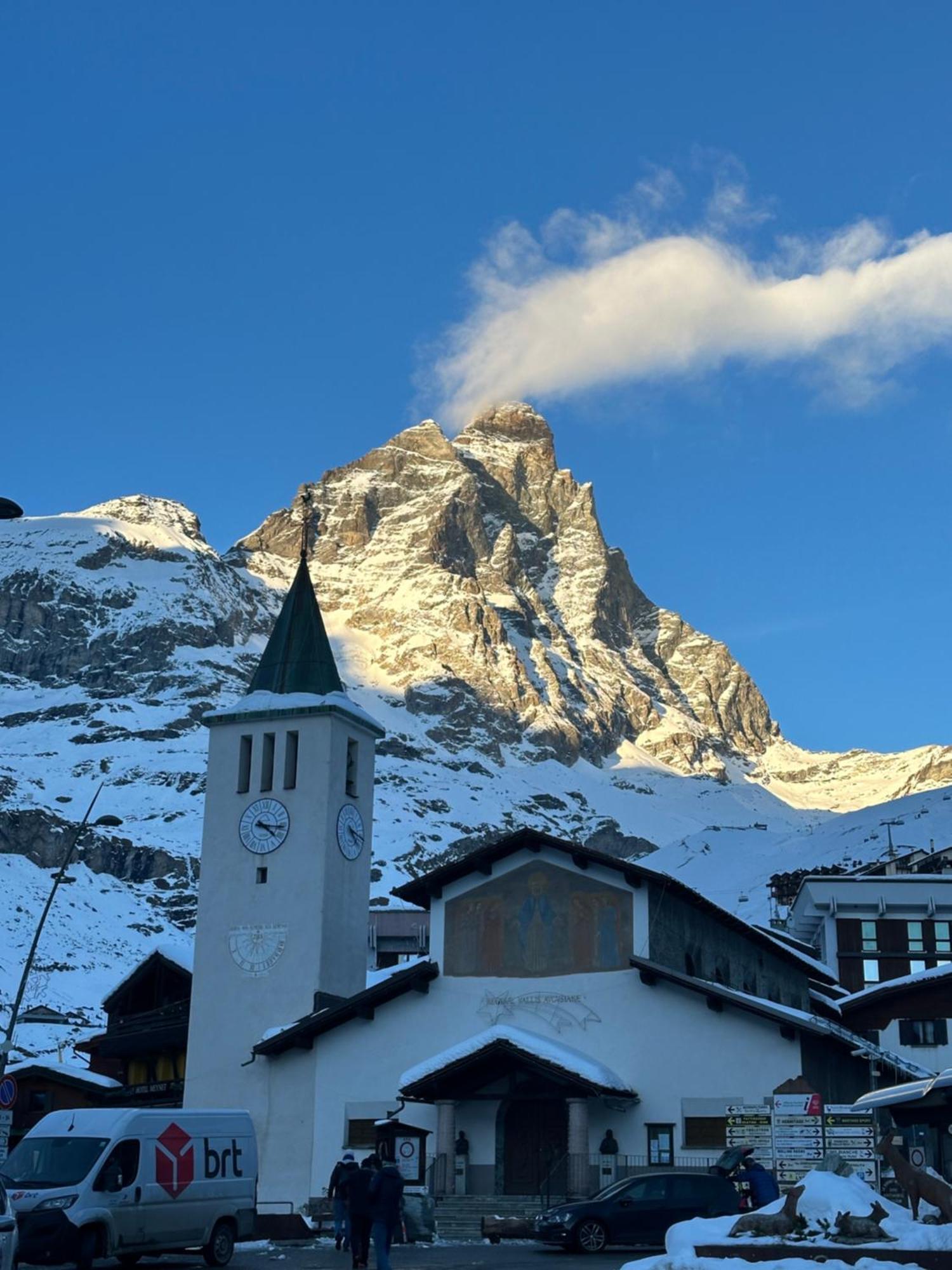 Апартаменты Casa Cervinia Circus Брей-Червиния Экстерьер фото